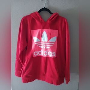 Adidas Women's Red Hoodie